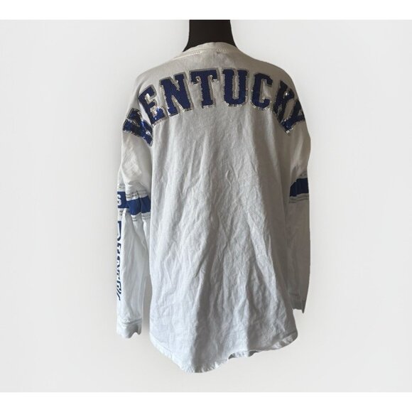Pink UK Sequin Top Small Victorias Secret Kentucky Wildcats Y2K Sporty Preppy - Picture 1 of 13